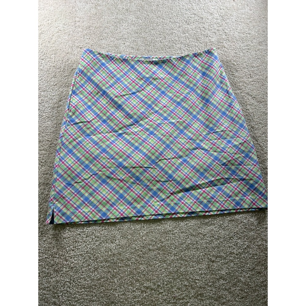 Gry Women's Plaid‎ Mini Skirt Size 4 Cotton Nylon Spandex Blend
